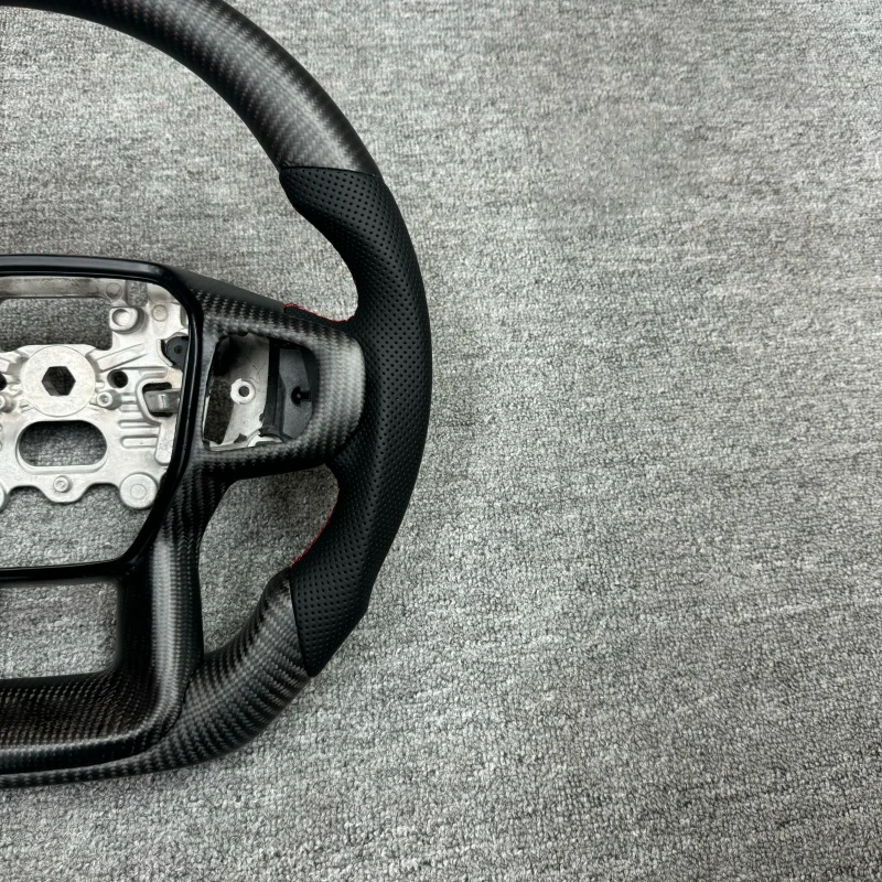 Suitable For Ford Raptor Ranger Matte Carbon Fiber Steering Wheel With Customizable Premium Appearance New Made In China