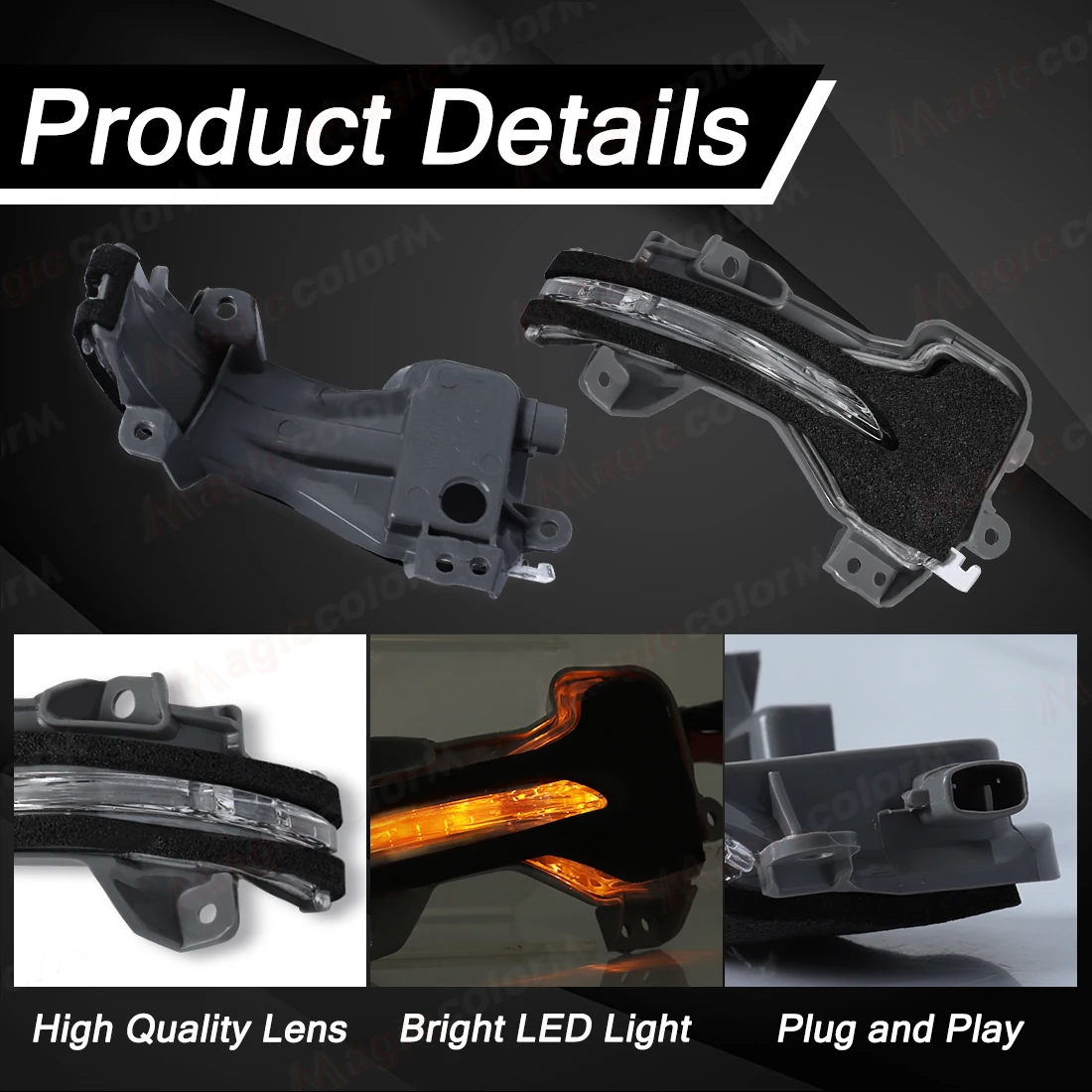 مرآة الرؤية الخلفية بدوره مصباح إشارة لهوندا أوديسي أكورد CR-V XRV صالح جاز سيتي Vezel سبيور الهجين LED الوامض المؤشر #4