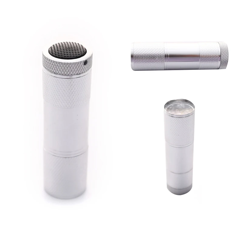 1 قطعة مسمار الفن مصباح يدوي صغير مع الختام المحمولة سيليكون يده مصباح ليد مجفف طلاء الأظافر سريعة الجافة مانيكير مصباح