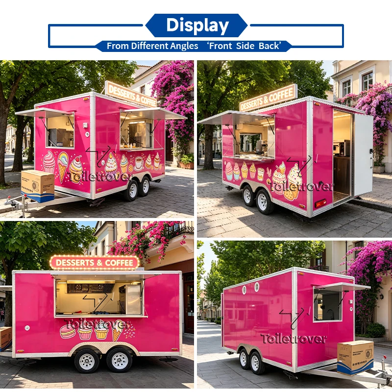 Remorque alimentaire entièreme - Outdoor Coffee Equipment avis et prix