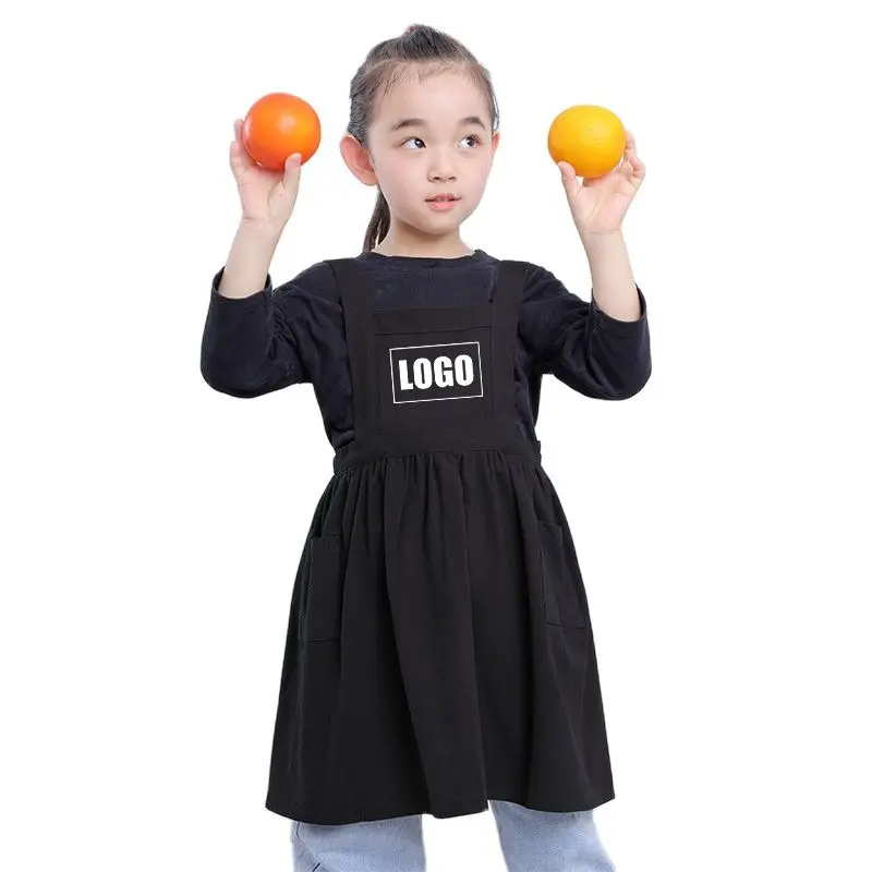 Tabliers pour enfants avec nom personnalisé avec logo du parc d'attractions, bavoirs pour garçons et filles, parfaits pour la cuisine, la pâtisserie, l'école, l'art fait à la main Pa