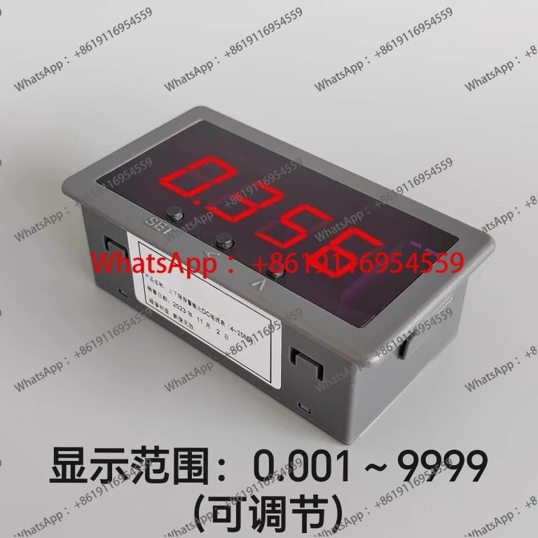4-20MA analog transmitter digital display meter speed line current voltmeter liquid level pressure 0-10V