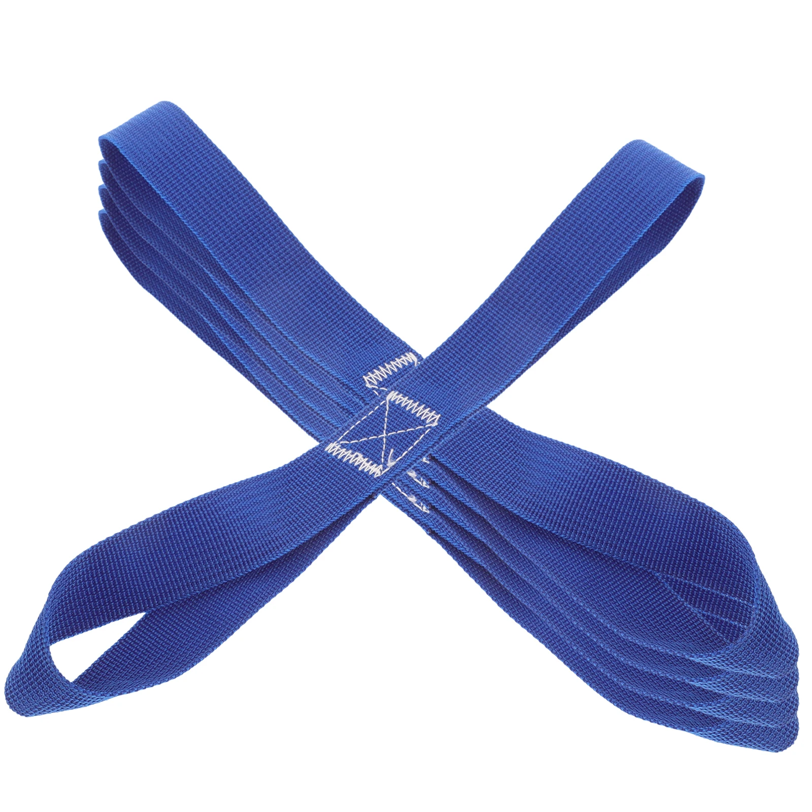 

5pcs Tie Rope Belt Heavy Duty Cargo Straps Bike Lawn Equipment Transport Durable PP Soft Loops Adjustable Motorcycle ATV Cart