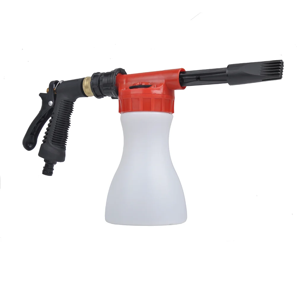 Car Wash Hand Press Plastic Water Watering Can Car Wash Accessories (Red) Car Wash Water Watering Can Water