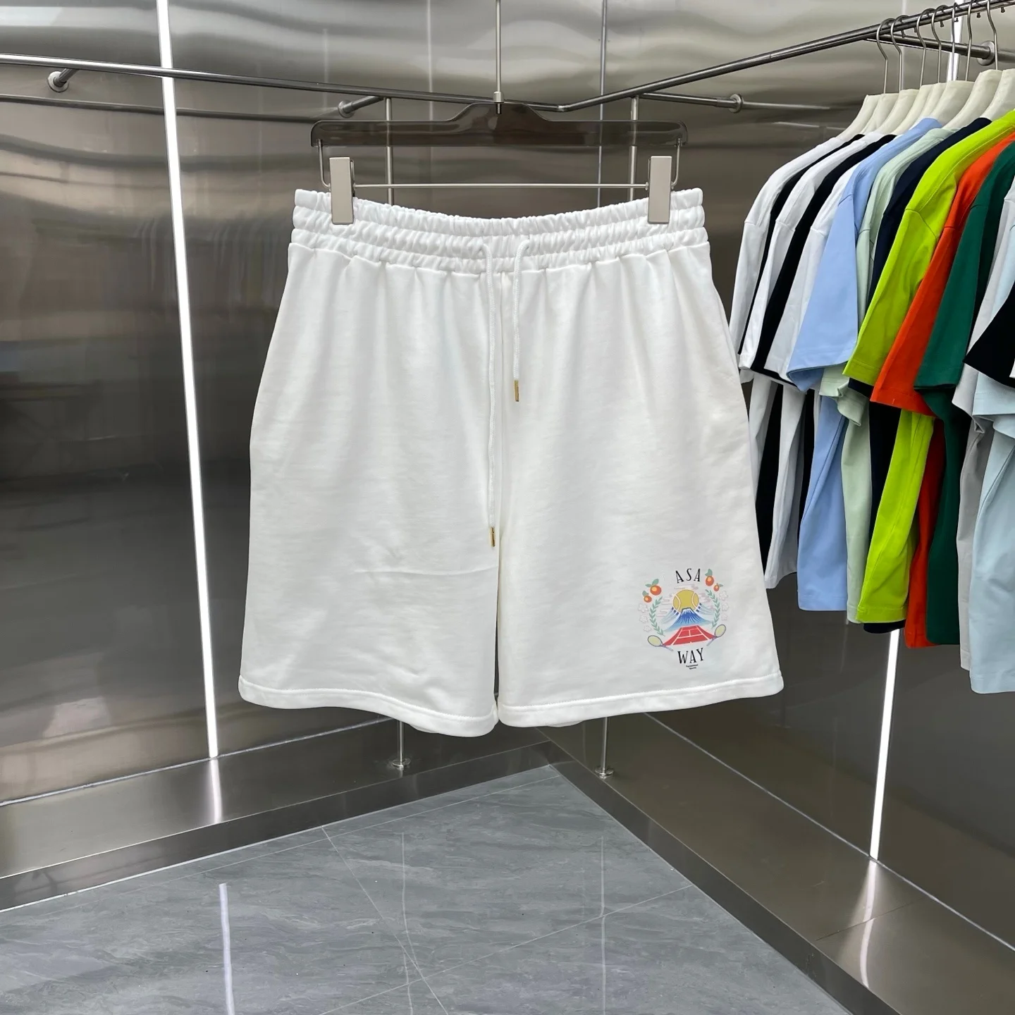 

Casual Loose Men's orts 2025 New Sle Cotton Comfortable Breathable Faionable Versatile Five-Point Pants for Youth