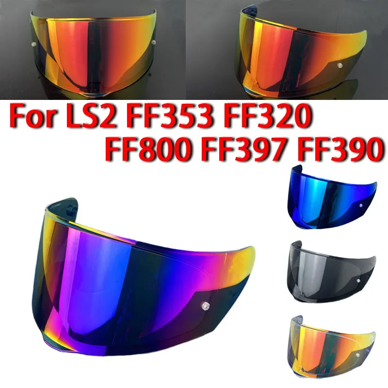 Visera para LS2 Visors for FF320 Stream FF353 Rapid FF328 FF800 Motorcycle Helmet Original Replace Extra Lens