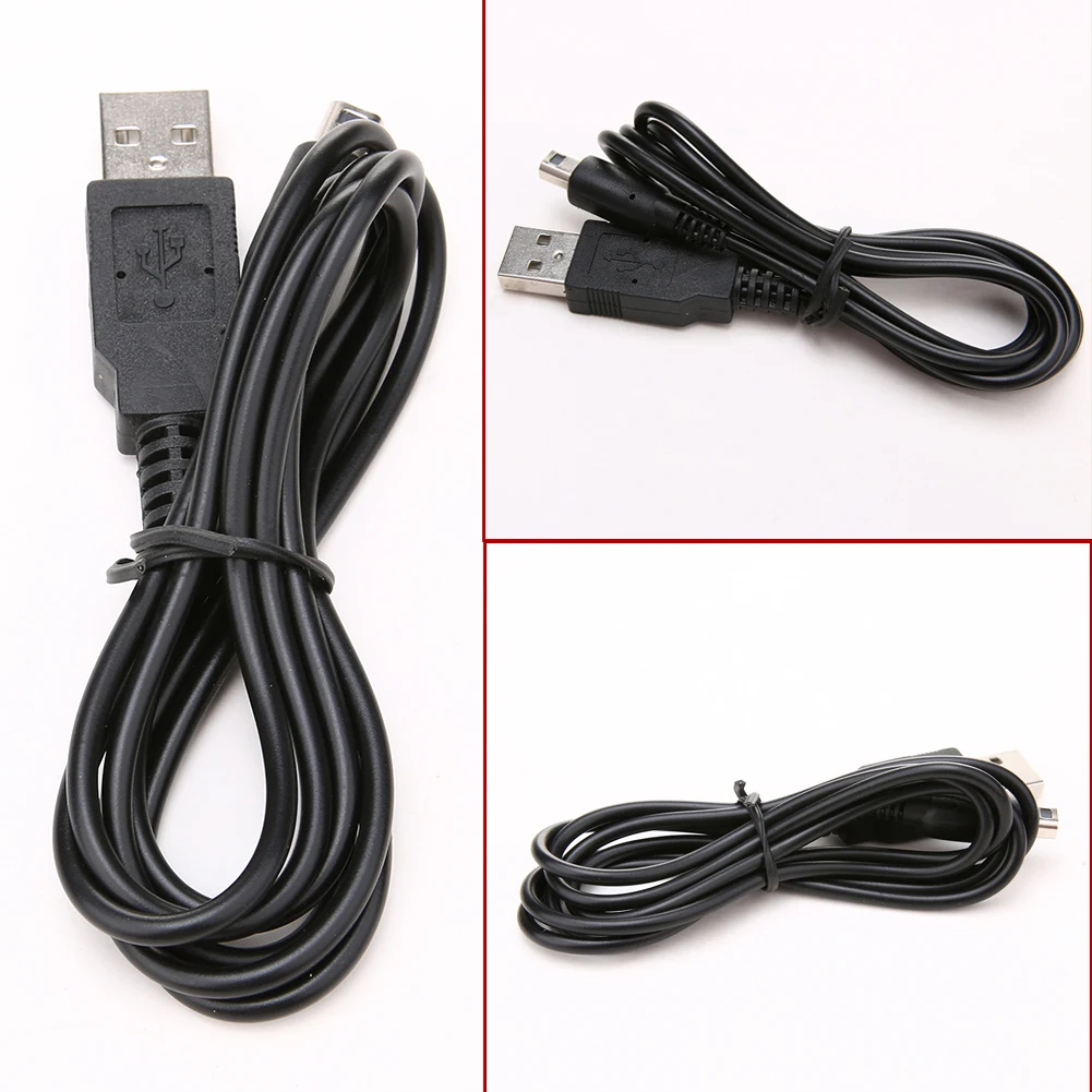 1/2/3/5/10Pcs 1m USB Charger Cable for Nintendo 2DS NDSI 3DS 3DSXL NEW 3DS NEW 3DSXL Game Power Line