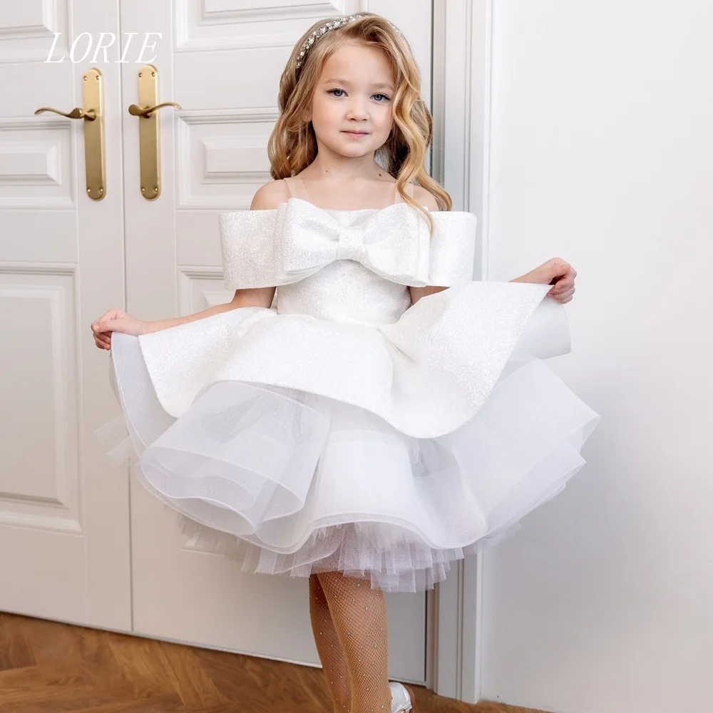 

LORIE Luxury Girl Dresses Off The Shoulder Little Girl Dress Classical Cute Princess Dress Baby Girl Dresses Customized 2026