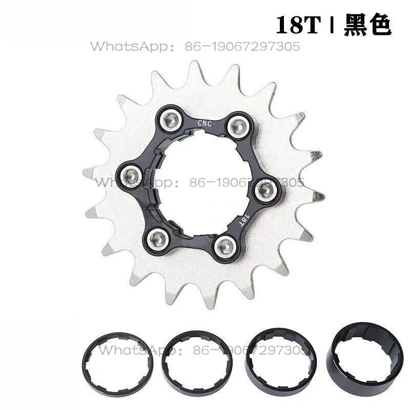 Single speed flywheel piece 9 to 1 climbing street car modified single speed flywheel bicycle accessories