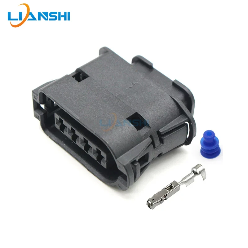 4Pin Automotive Connector 1-1718628-1 Compatible with Universal Cars for Ignition Coil Fuel Injector Sensor Wiring Harness