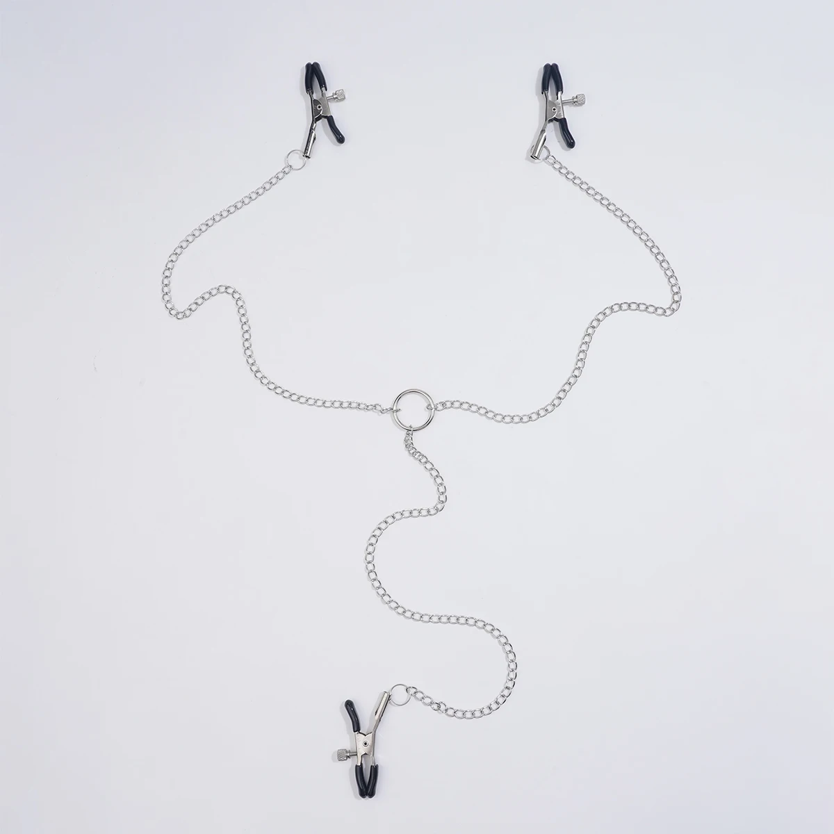Metal Nipple Clamp With Metal Chain for Women Fetish To Breast Labia Clip Stimulation Massager Bdsm Bondage Sex Products Adult