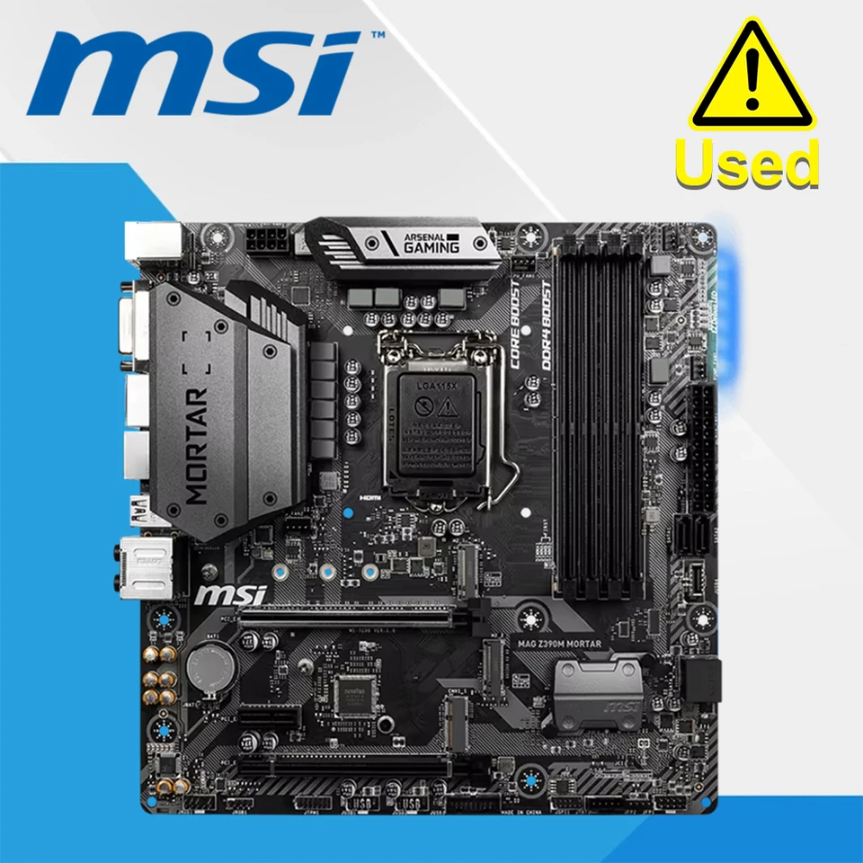 動確ok】MSI Z390M-S01+Corei3-8100 サブ機として使っていた