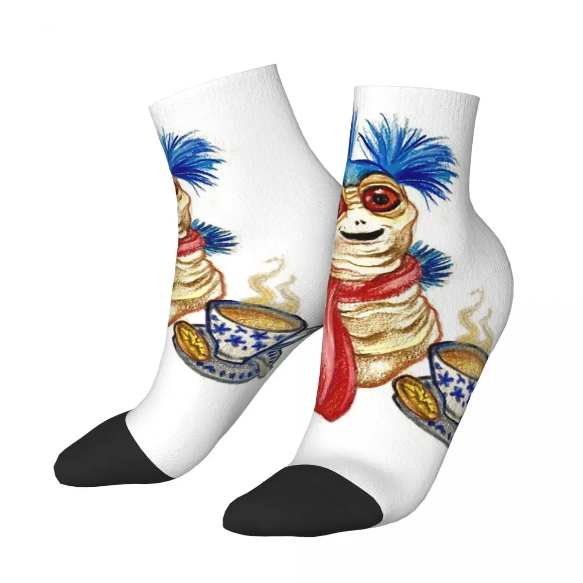 Ello! The Worm - Labyrinth Socks Harajuku Super Soft Stockings All Season Socks Accessories for Man's Woman's Birthday Present