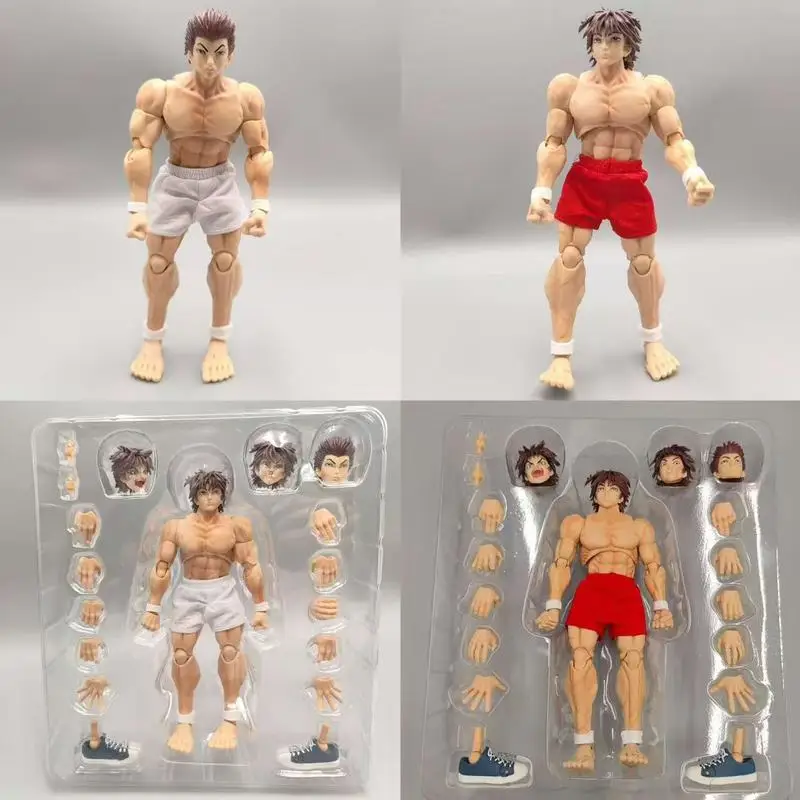 

Hot 17cm Hanma Baki Figure Baki Action Figures Figurine Pvc Statue Collection Model Toy Desk Decoration Christmas Gifts