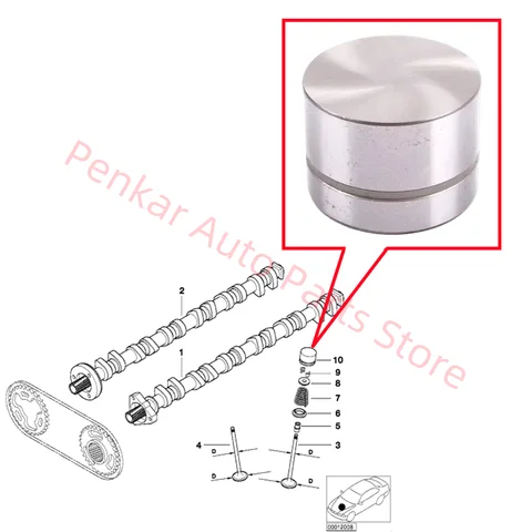 11321748884  Hydraulic Lifter For BMW E36 E46 E34 E39 E60 E61 E38 E65 E66 X3 E83 X5 E53 Z3 E36 Z4 E85 M50 M52 M54