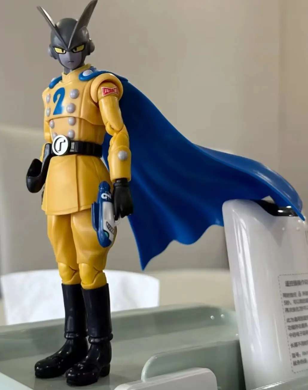 En Stock Bandai S.H.Figuarts SHF Dragon Ball Super Hero SHF Gamma 1 Gamma 2 Kit de Modelo Anime Figura de Acción Modelo Terminado