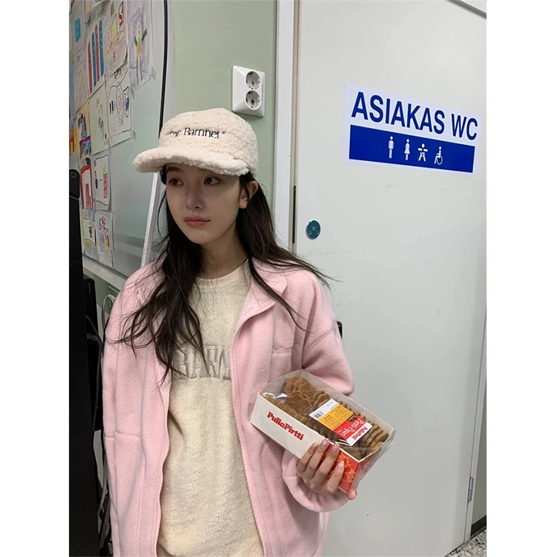 

Двусторонняя зимняя куртка Dongda Gate и комплект спортивных брюк с удлиненными рукавами на молнии, повседневный комплект