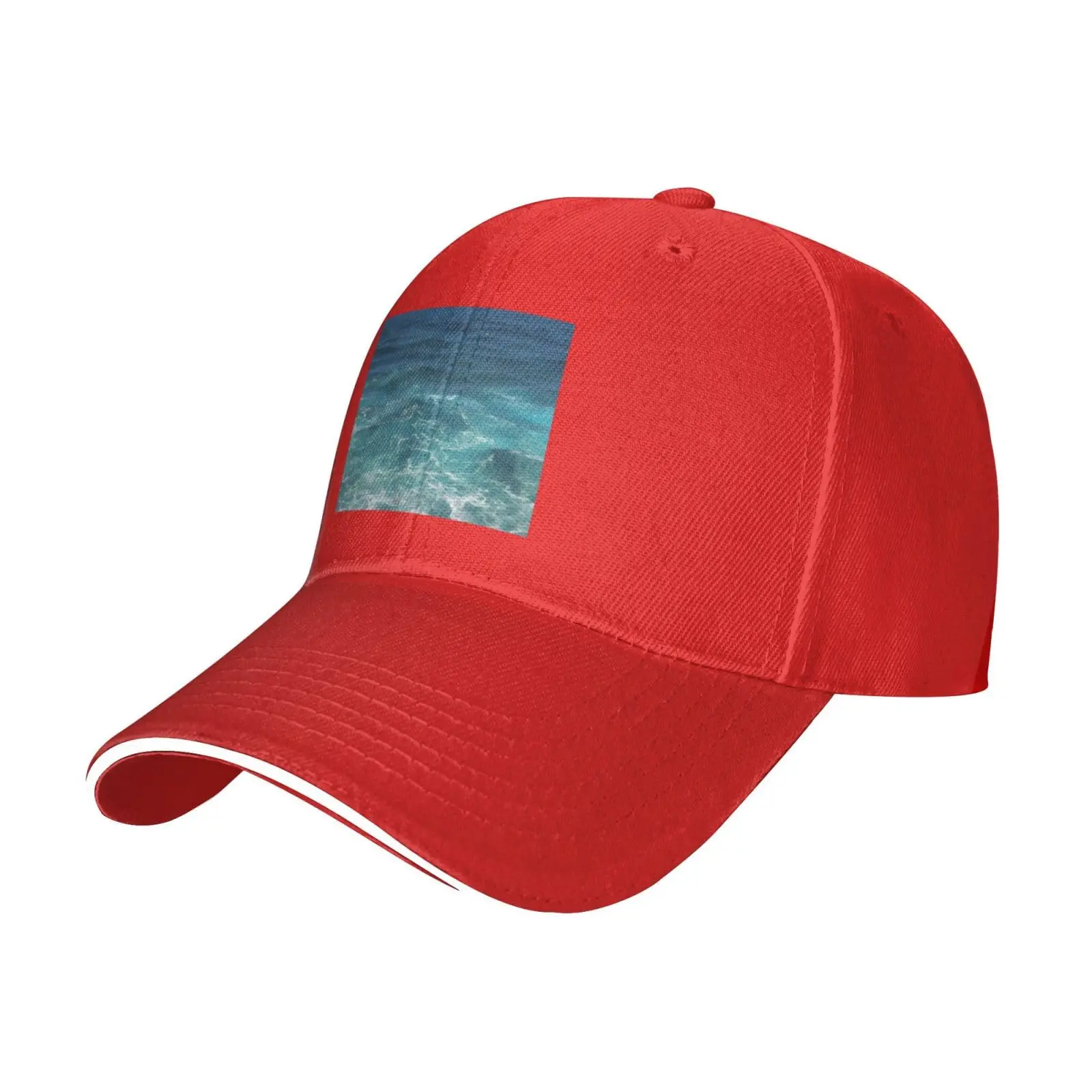 

The Deep Ocean Prints Casual General Baseball Cap Comfortable Sunshade Hat Breathable Sports Hat Adult Hat For Beach Vacation