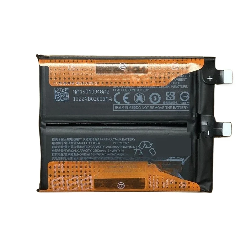 7.74V 2250mAh BS08FA Battery For Xiaomi Black Shark 4/4Pro Phone High Quality 5+tools