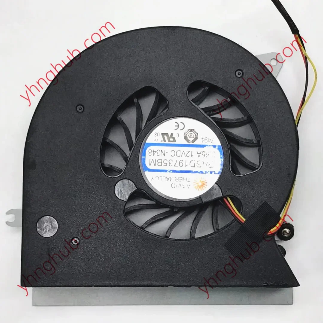 PABD19735BM GT72 GT72S GT72VR 1781 1782 DC 12V 0.65A 3-Wire Cooling Fan