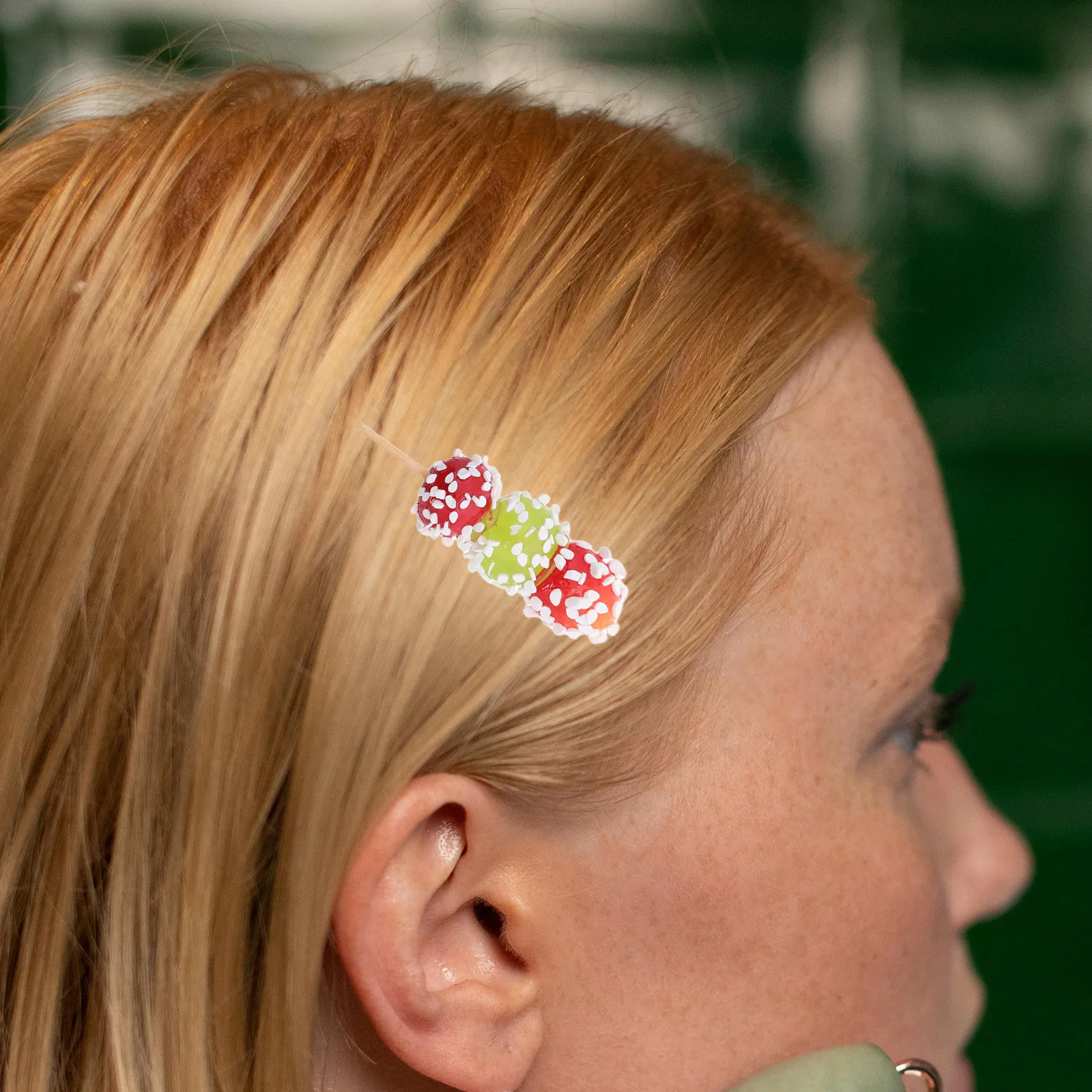 

Hulu Hair Clips Realistic Creative Mini Dessert Theme Cute Funny Food Pins for Women Unique Accessory