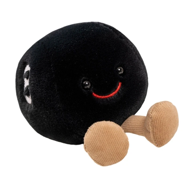 

Y4QA Adorable Sports Plush Toy Soft Stuffed Balls For Kids Room Decors Gifts for Kids Teenagers