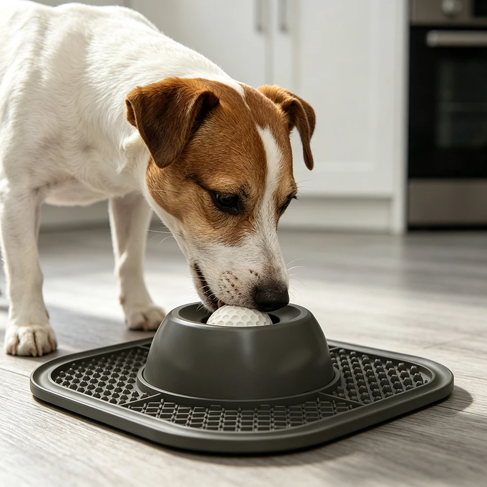 Cat Slow-feeder For Wet Food Promotes Healthier, Slower Eating Habits Daily Enrichment For Crate Training Dogs