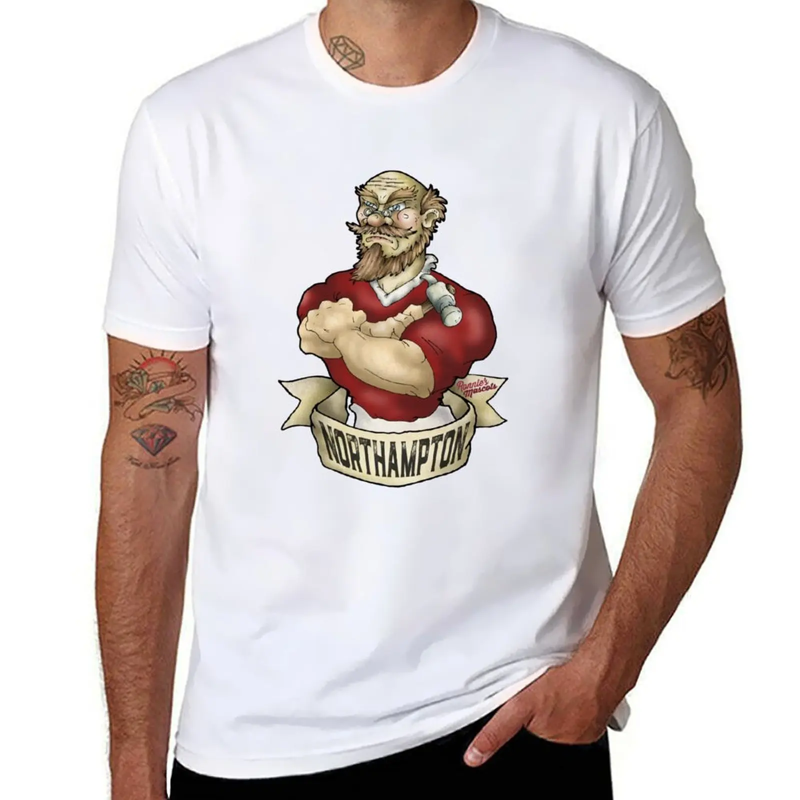 

Northampton Town Cobbler Mascot T-Shirt t shirts with prints g man t shirts for men T-Shirt