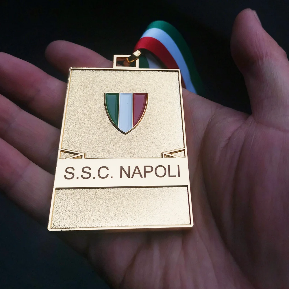 

new style 2022/23 Season Serie A Champions Medal S S C NAPOLI Champions Medal 2023 Champions League Finals Medal