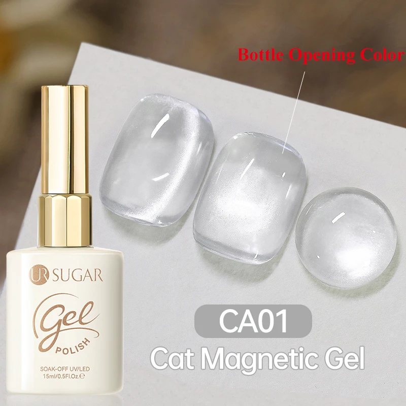 UR SUGAR 15ml Cat Magnetic Gel Nail Polish 30 Colors Semi Permanent Magnetic Gel UV/LED Soak Off Painting Vanrish Design 썸네일 4