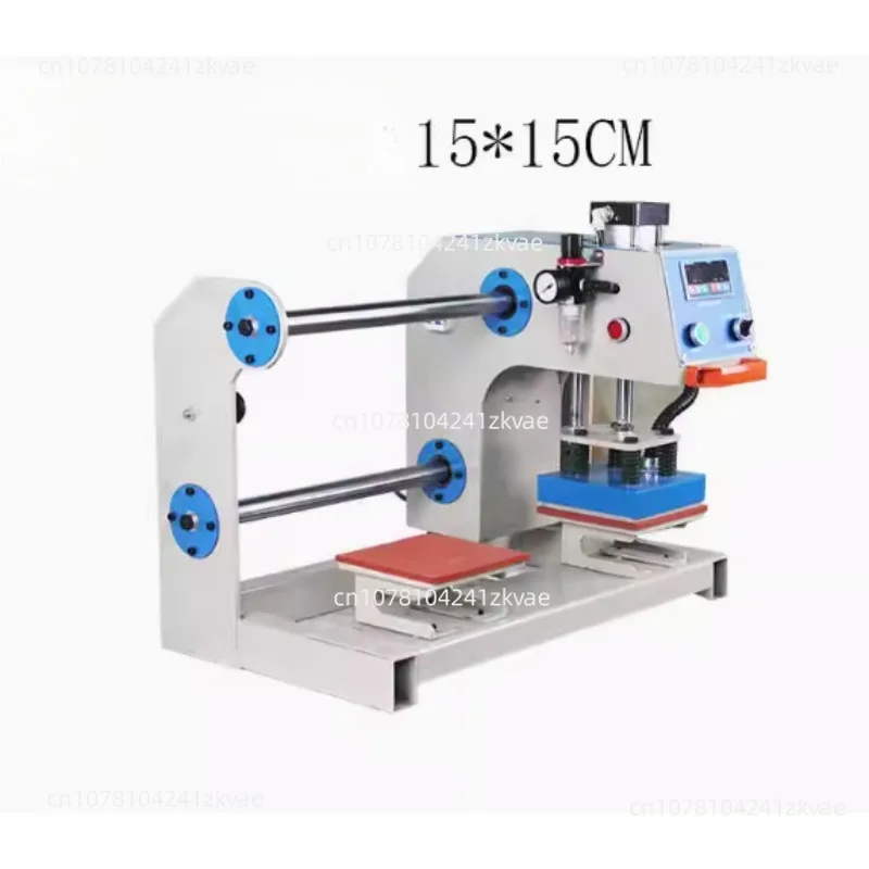 Heat Transfer Printing Household Automatic Pneumatic Up Ironing Label Machine Hot Stamping