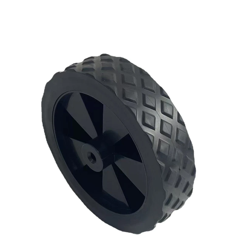 

PVC camper plastic wheels shopping cart