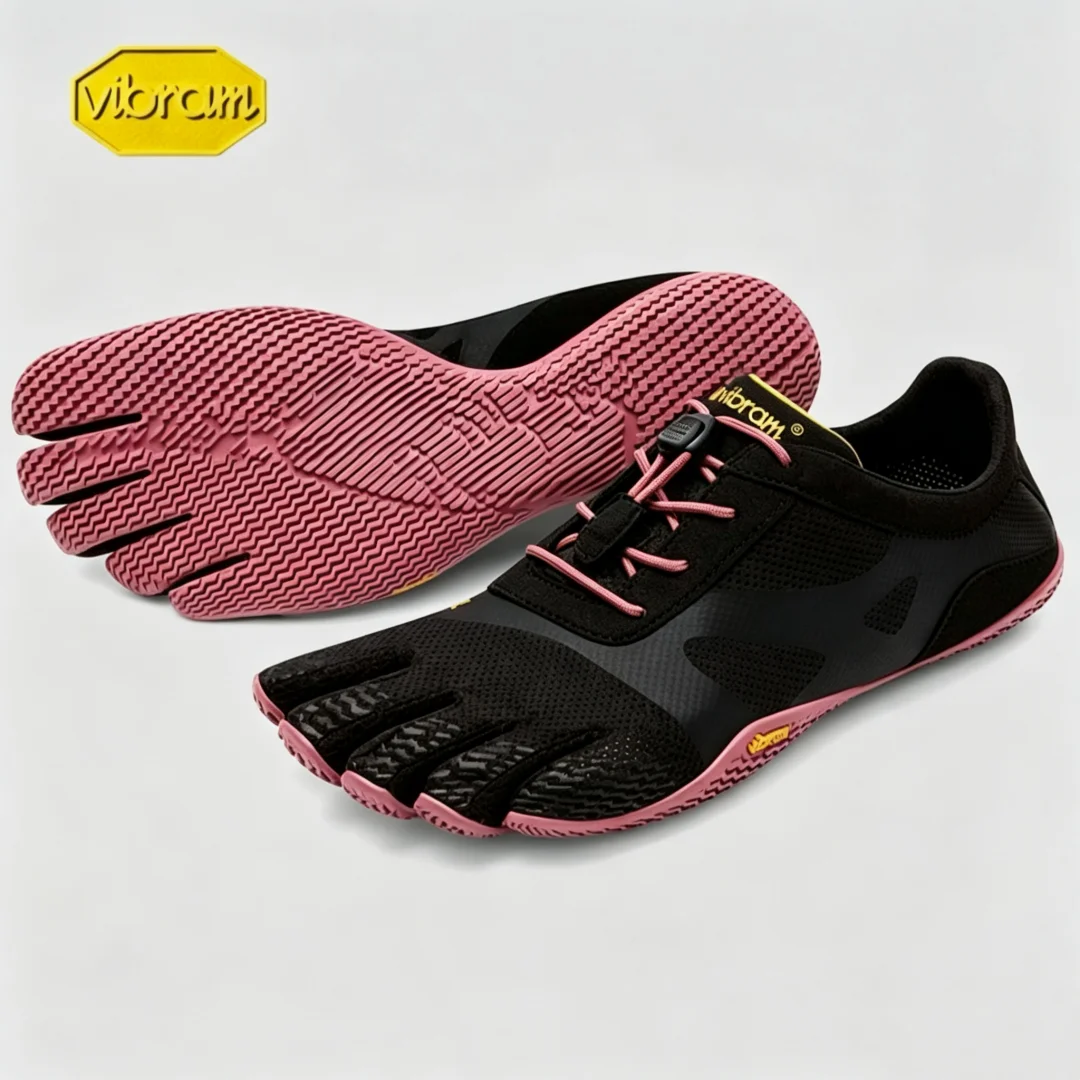 Brand Sale Vibram FiveFingers Non‑slip Walking Shoes Five Toe Barefoot Shoes Women's Pilates Ballet Shoes Indoor Training Shoes