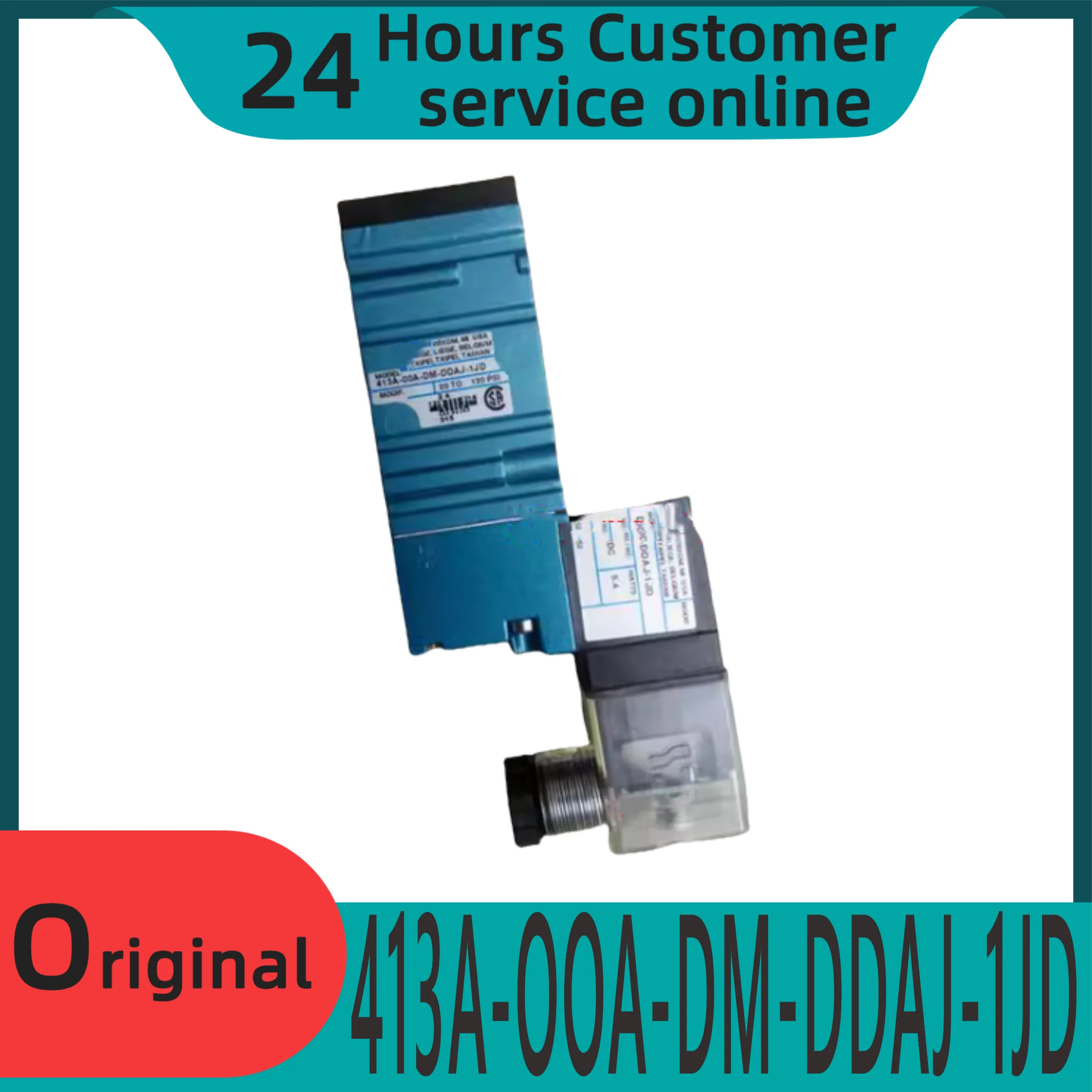 

Brand new original solenoid valve 413A-OOA-DM-DDAJ-1JD