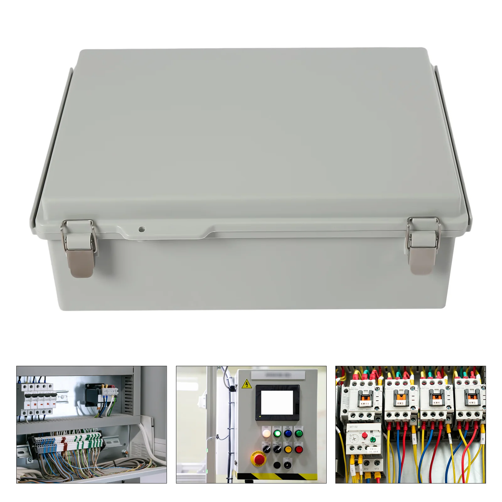 配電ボックス 15 "x11" X5.1 インチ グレー カバー