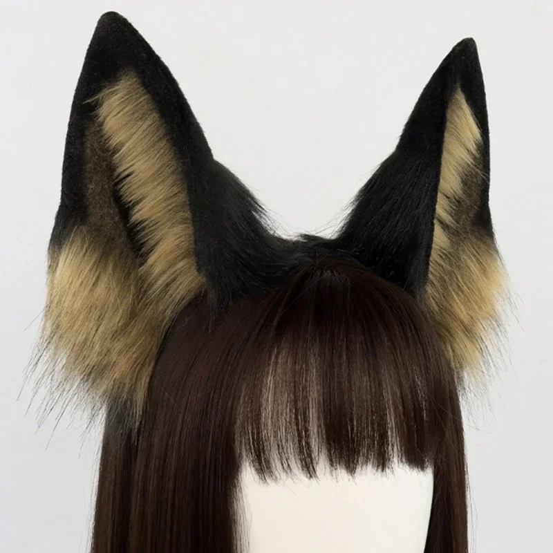 Wolf Dog Dress up Costume Halloween Animal Costume Animal Ears Headband Animal Tail for Girl Cosplay Halloween Party
