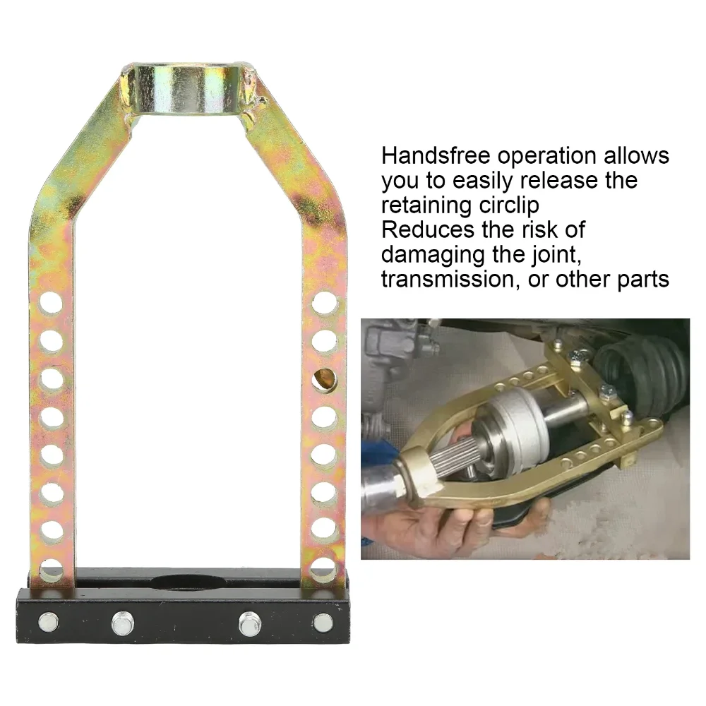 

Car CV Joint Assembly Universal Propshaft Transmission Shaft 9 Holes Separator Auto Splitter Disassembling Puller Removal Tool