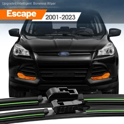 2pcs For Ford Escape 2001-2023 Front Windshield Wiper Blades 2008 2010 2012 2013 2014 2017 2020 Windscreen Window Accessories