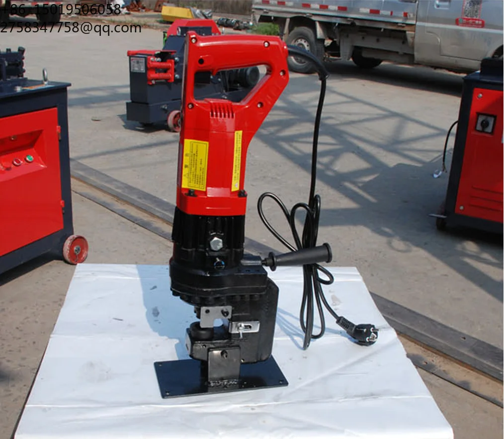 MHP-20 Portable Hydraulic Punching Machine Angle Steel Punching Machine Hydraulic Hole Puncher Price
