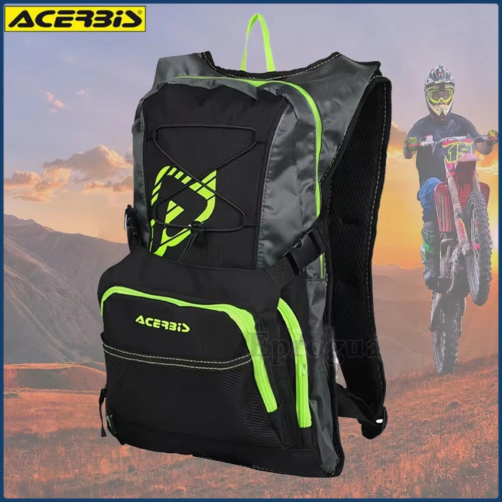 Acerbis Water Bag Backpack Motorcycle Motocross Dirt Bike MX MTB Off-road Ride Pair Shoulder Bags Cycling Storage Equipment