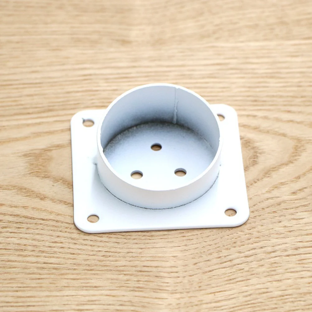 Furniture Leg Attachment Plates Slanted Table Connector Desk Legs Feet Mounting