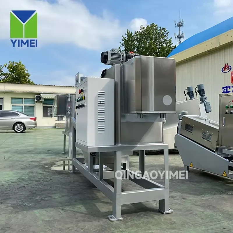 Selling Multi-plate Sludge Dewatering Machine Screw Press and Automatic Sludge Dewatering Equipment