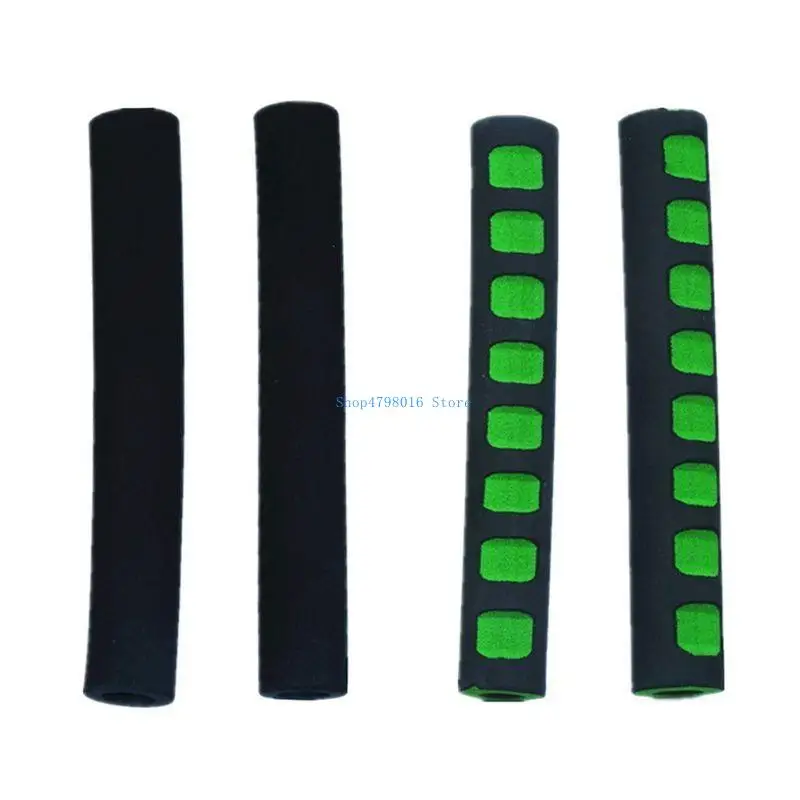 2PCS実践ベビーカーアームレスト保護カバーベビープラムベビーカーハンドルエヴァフォームコットン保護ソフト供給