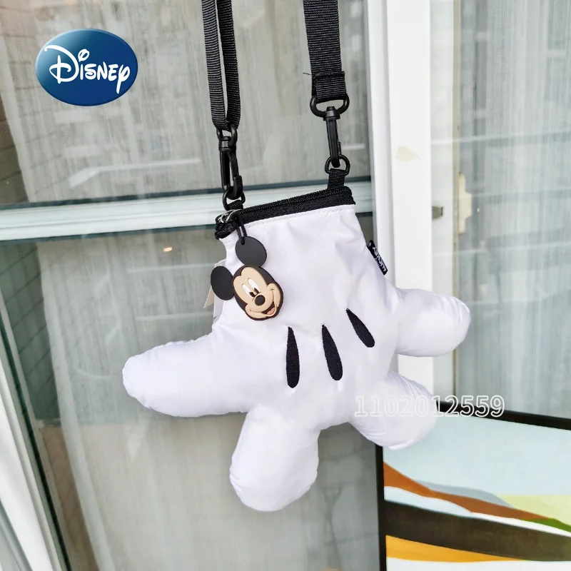 Disney Mickey New Cute Girls 'Crossbody Bag Bolsa de Ombro Infantil dos Desenhos Animados Mini Tendência Saco Infantil de Moda Alta Qualidade