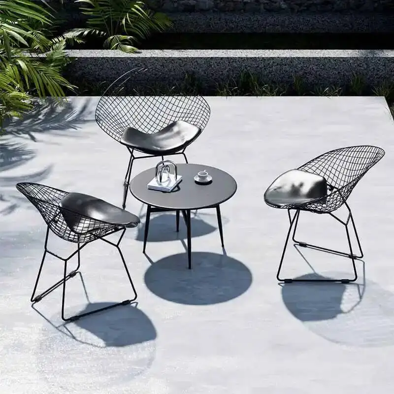 

Alfresco Designer Garden Sets Lounge Nordic Minimalist Sectional Patio Set Quality Gazebo Modern Salon De Jardin Furntiture