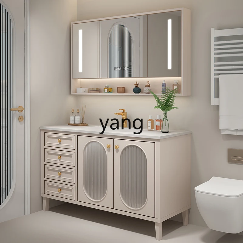 TGF الأمريكية كريم الرياح البلوط خزانة الحمام الذكية المرحاض لائحة سلس حوض غسيل الجدول #2