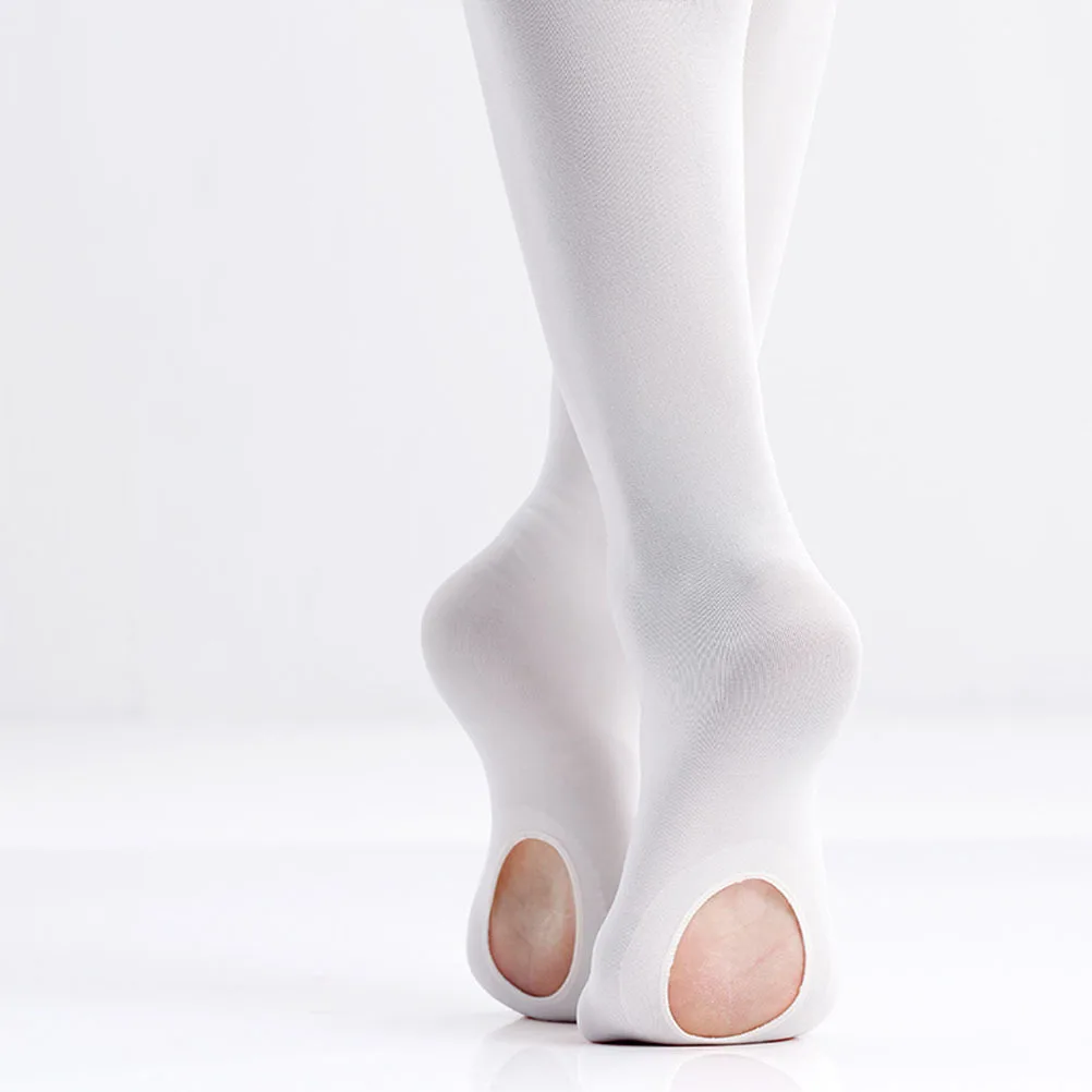 

Tights Stretchy Soft Durable Dance Socks For Women Girls Light Pink Size S Tights Height 100-130Cm