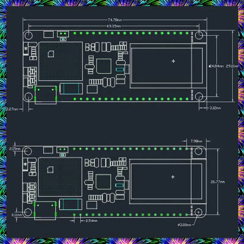 ZIZI SIM800H Wireless Module T-Call&PMU MCU32 Module With GPRS Antenna SIM800H-8MB-Q390 Easy To Use