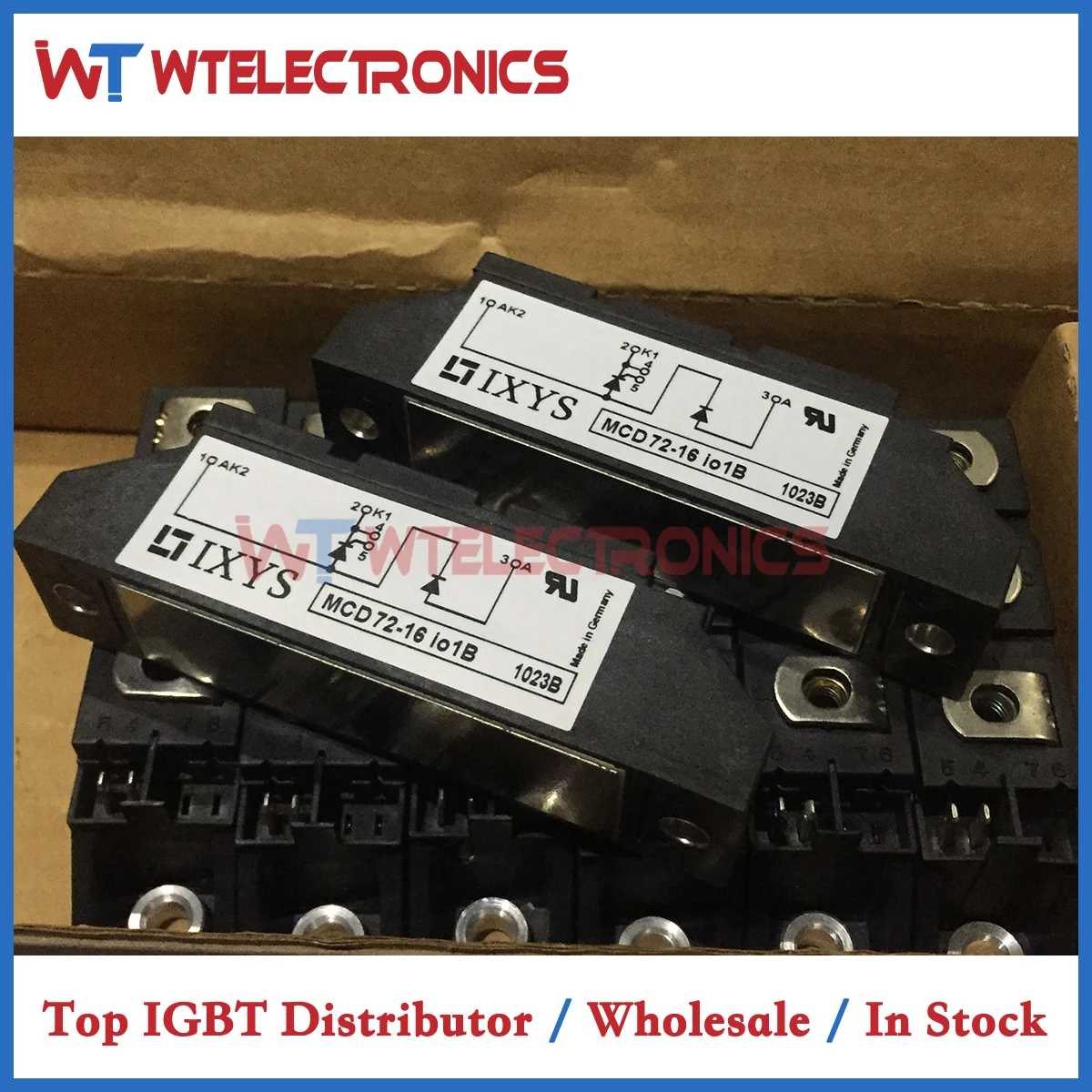 

MCD72-16 Io1B IXYS Original IGBT Module MCD72-16Io1B MCD72 16 Io1B MCD7216Io1B