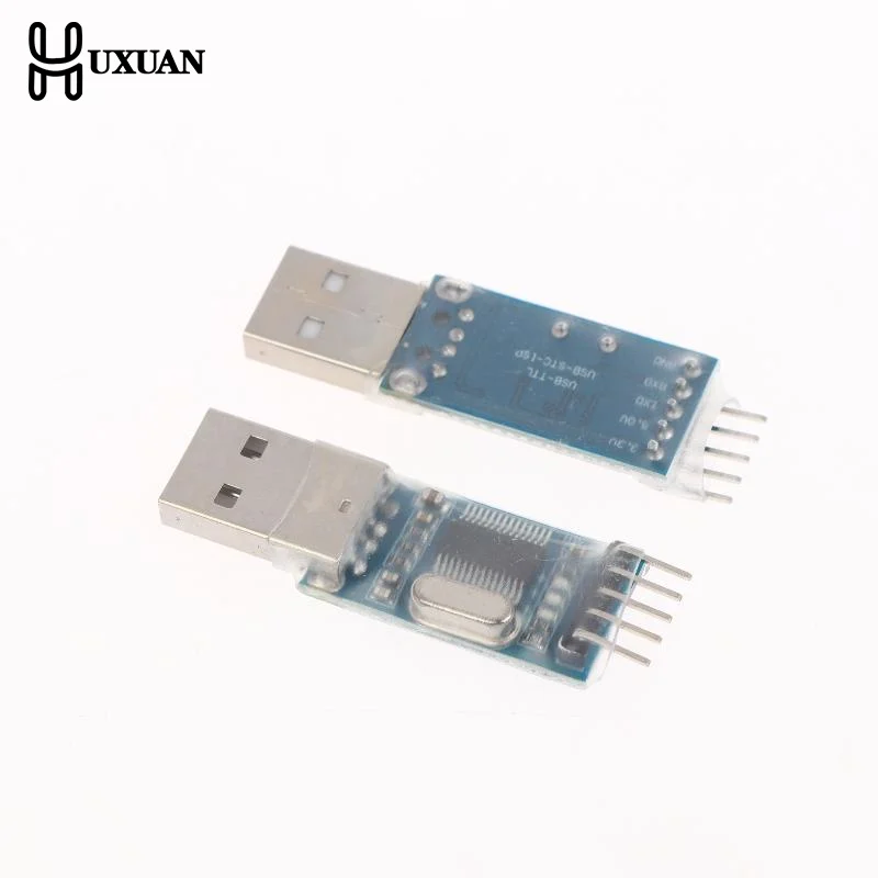 【Nieuw】PL2303HX USB Naar TTL Converter Adapter Module Microcontroller Borstel Machine Board Auto Converter Module DC 3.3V 5V